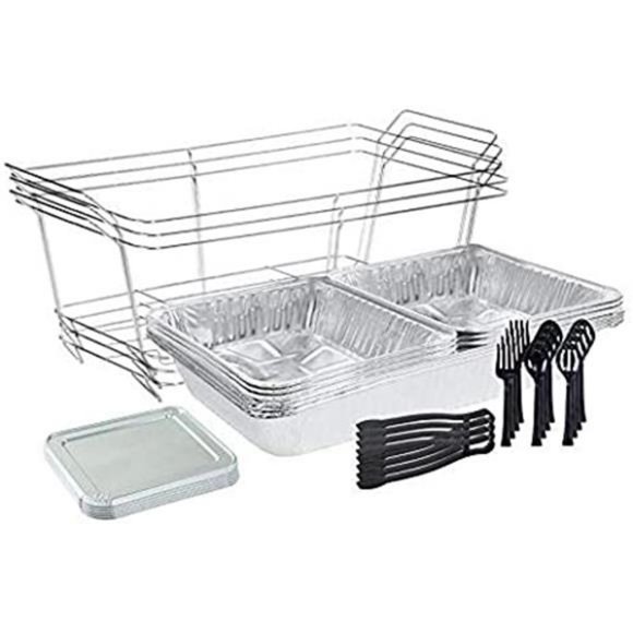 Chafing Dish Buffet Set Disposable- 30 Pieces